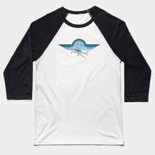 Cirrus SR22 Night Flight Baseball T-Shirt